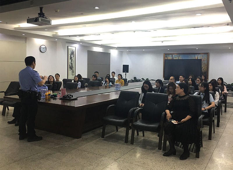 金沙澳门(中国)唯一官方网站坂田工厂成功举办反诈骗专题培训活动